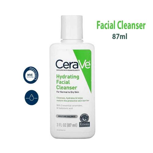 Cerave Hydrating Cream-To-Foam Cleanser 87ml