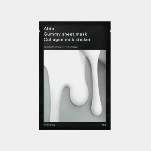 ABIB Gummy sheet mask Collagen milk sticker(10 sheets) 27ml (Set) - ABIB product in Bangladesh