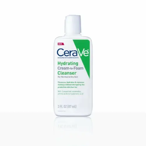 Cerave Hydrating Cream-To-Foam Cleanser 87ml