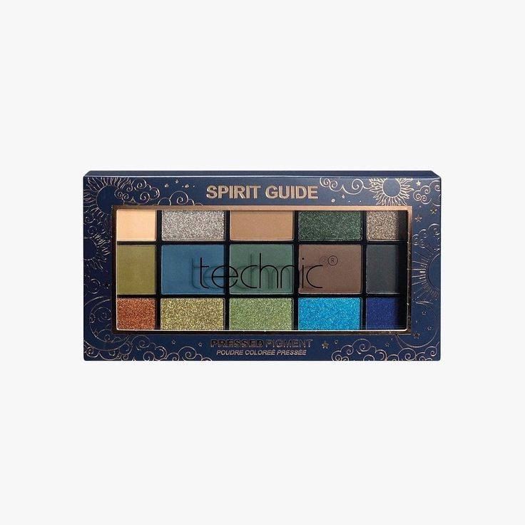 Technic Pressed Pigment Eyeshadow Palette Spirit Guide - Technic product in Bangladesh