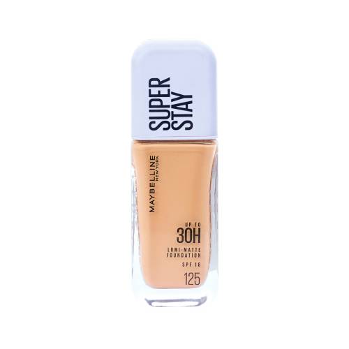 Maybelline New York Super Stay Lumi-Matte Foundation Makeup Shade 125